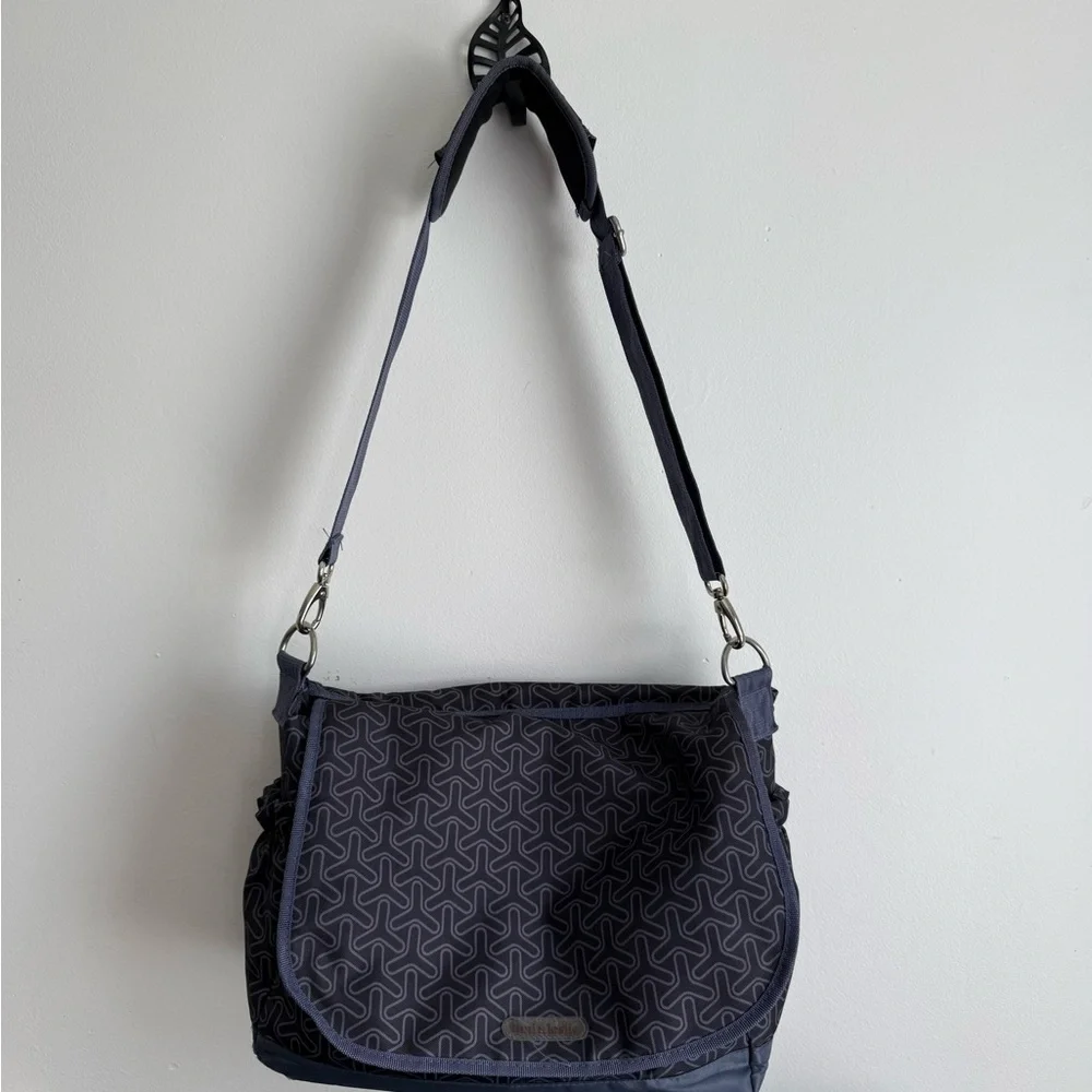 Time & Leslie diaper bag stylish Navy Blue‎ Women's Bag